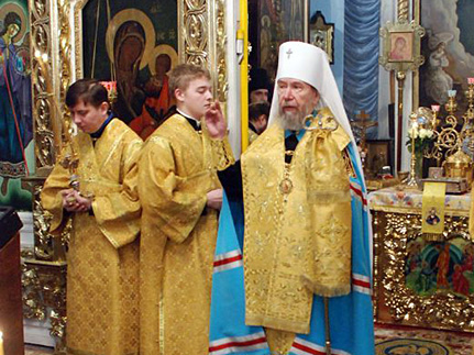 Храм Казанской духовной семинарии отметил престольный праздник