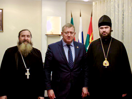 Епископ Мефодий встретился с главой Заинского муниципального района