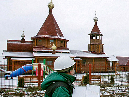 Построен храм, символизирующий общие духовные корни с Украиной