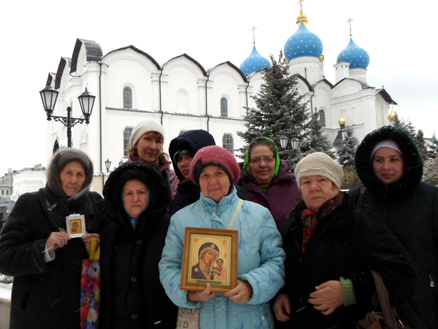 С молитвами по улицам Казани