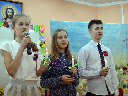 Пасхальная радость устами детей