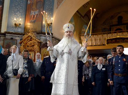 Митрополит Феофан возглавил престольный праздник Боровецкой церкви