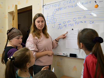 Приглашаем на занятия детской хоровой студии