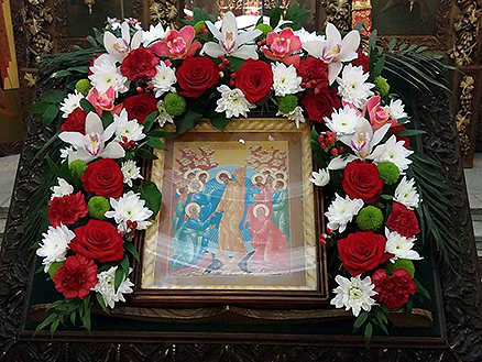 Пасхальные службы прошли в храмах Закамского благочиния