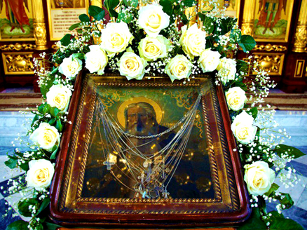 Престольный праздник в храме Серафима Саровского