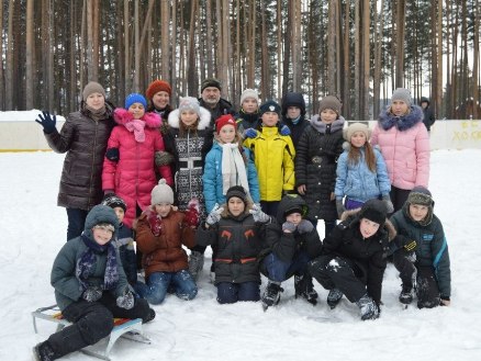 Святки, колядки, веселые старты и свежий воздух!