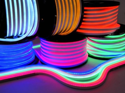 Светодиодный гибкий неон neon flex: новое веяние в рекламной индуствии