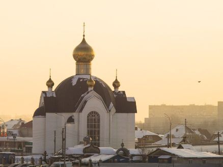 Прощеное воскресенье в храме Серафима Саровского