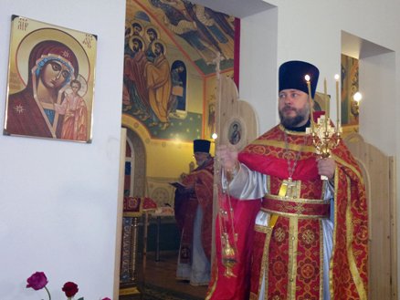 Пасха в храме Георгия Победоносца