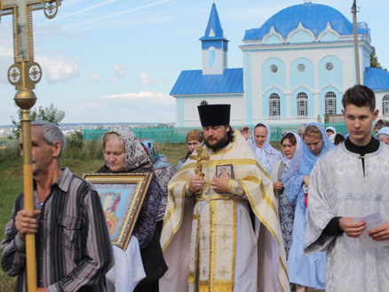 В сельском храме отметили престольный праздник