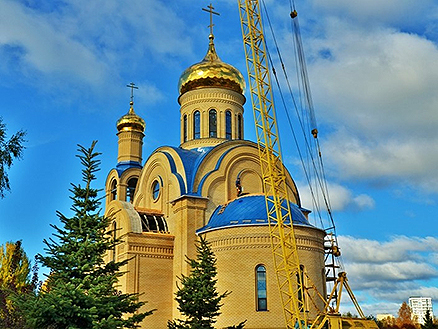 На приходе Рождества Христова отметили праздник Покрова