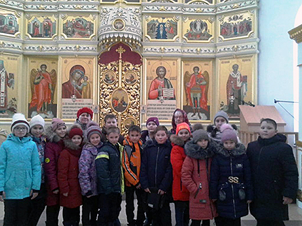 Школьники Мензелинска побывали в храме