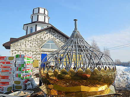 Купол для Крестовоздвиженского храма