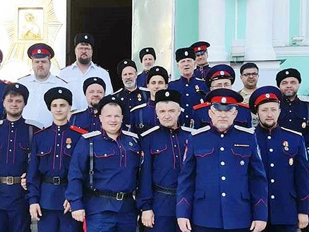 Казаки Челнов на Дивеевских торжествах