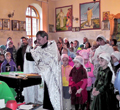 В соборе прошли молебны для учащихся духовных школ