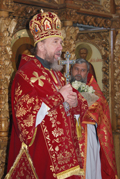 Архиерей отслужил Божественную литургию в Боровецкой церкви