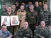 Сотрудник епархиального Отдела по взаимодействию с вооруженными силами совершил командировку в Чеченскую Республику <img border=
