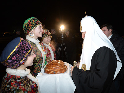 Святейший Патриарх Кирилл прибыл в Калининград