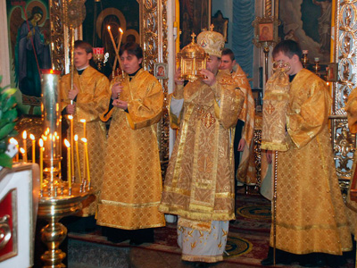 Празднование памяти святителя Николая Чудотворца в Казанской духовной семинарии