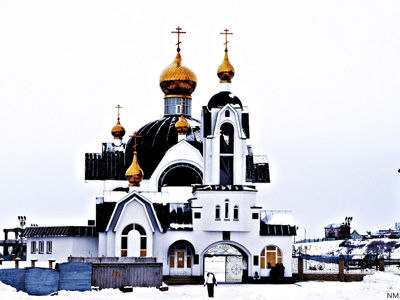 Праздник Рождества Христова в храме Серафима Саровского