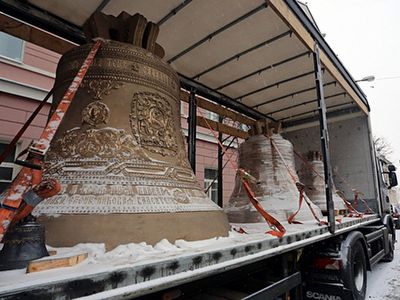 Уникальные колокола побывали в Казани