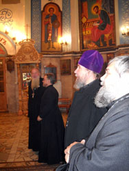 Визит архиепископа Анастасия в Боровецкую церковь. Увеличить изображение. Размер файла: 141,16 Kb [600X800]