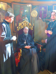 Архиерейское богослужение в Фомину Неделю. Увеличить изображение. Размер файла: 115,95 Kb [600X800]