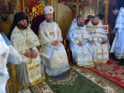 Престольные торжества в Свято-Вознесенском соборе. Увеличить изображение. Размер файла: 161,27 Kb [800X600]