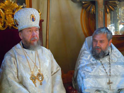 Престольные торжества в Свято-Вознесенском соборе. Увеличить изображение. Размер файла: 127,07 Kb [800X600]