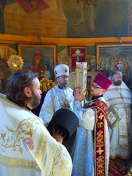 Престольные торжества в Свято-Вознесенском соборе. Увеличить изображение. Размер файла: 148,65 Kb [600X800]