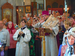Престольные торжества в Свято-Вознесенском соборе. Увеличить изображение. Размер файла: 152,53 Kb [800X600]