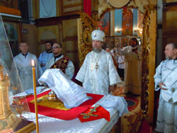 Престольные торжества в Свято-Вознесенском соборе. Увеличить изображение. Размер файла: 157,46 Kb [800X600]