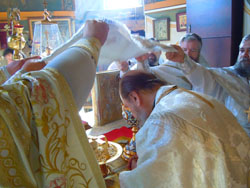 Престольные торжества в Свято-Вознесенском соборе. Увеличить изображение. Размер файла: 135,87 Kb [800X600]