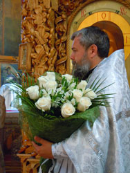 Престольные торжества в Свято-Вознесенском соборе. Увеличить изображение. Размер файла: 159,4 Kb [600X800]