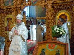 Престольные торжества в Свято-Вознесенском соборе. Увеличить изображение. Размер файла: 173,87 Kb [800X600]