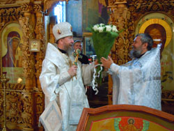 Престольные торжества в Свято-Вознесенском соборе. Увеличить изображение. Размер файла: 167,42 Kb [800X600]