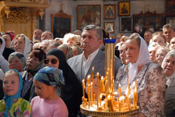 Божественная литургия в праздник Вознесения Господня. 141,51 Kb [800X536]
