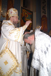 Возведение иерея Александра Филькина в сан протоиерея. Увеличить изображение. Размер файла: 115,23 Kb [536X800]