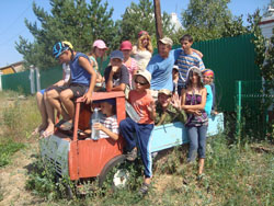 Летний лагерь в селе Анзирка. Увеличить изображение. Размер файла: 224,5 Kb [800X600]