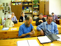 Заседание преподавательской корпорации воскресных школ собора. Увеличить изображение. Размер файла: 153,67 Kb [800X600]