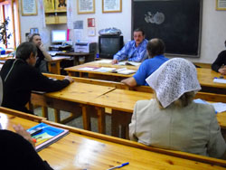 Заседание преподавательской корпорации воскресных школ собора. Увеличить изображение. Размер файла: 139,07 Kb [800X600]