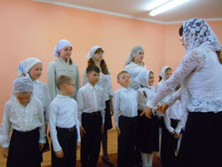 Пасхальный спектакль в детской воскресной школе. Увеличить изображение. Размер файла: 97,68 Kb [800X600]