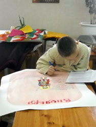 Подготовка к праздникам в Воскресной школе. Увеличить изображение. Размер файла: 96,09 Kb [600X800]