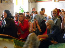 Молебен для учащихся духовных школ Свято-Вознесенского собора. Увеличить изображение. Размер файла: 107,9 Kb [800X600]