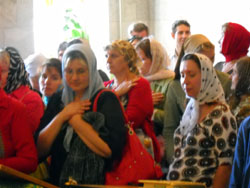 Молебен для учащихся духовных школ Свято-Вознесенского собора. Увеличить изображение. Размер файла: 110,16 Kb [800X600]