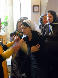 Молебен для учащихся духовных школ Свято-Вознесенского собора. Увеличить изображение. Размер файла: 93,8 Kb [600X800]