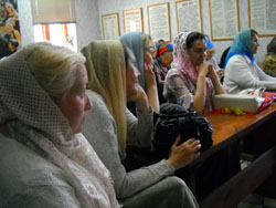 Молебен для учащихся духовных школ Свято-Вознесенского собора. Увеличить изображение. Размер файла: 130,6 Kb [800X600]