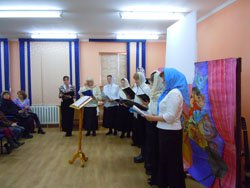 Пасхальная конференция в Свято-Вознесенском соборе. Увеличить изображение. Размер файла: 115,65 Kb [800X600]