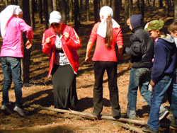 Прогулка Воскресной школы в лесу. Увеличить изображение. Размер файла: 190,06 Kb [800X600]