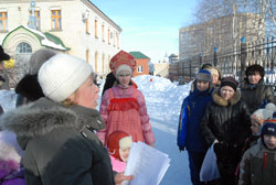 Масленица в Боровецкой церкви. Увеличить изображение. Размер файла: 146,62 Kb [800X536]
